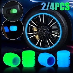 Car Luminous Tire Valve Cap(4 pcs set)