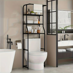 Bathroom Toilet & Balcony Washing Machine Storage Rack