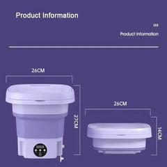 Foldable Mini Laundry Machine