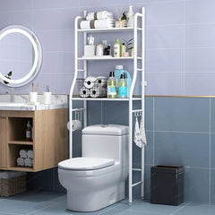 Bathroom Toilet & Balcony Washing Machine Storage Rack