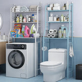 Bathroom Toilet & Balcony Washing Machine Storage Rack