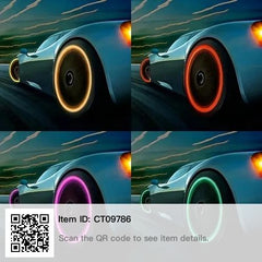 Car Luminous Tire Valve Cap(4 pcs set)