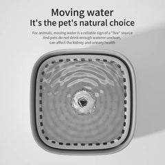 3L Cat Water Fountain Auto Recirculate Filter Large Capacity