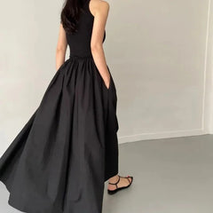 New Summer Female Fashion Style Dress Simple Elegant
