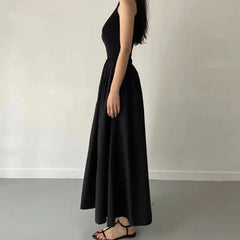 New Summer Female Fashion Style Dress Simple Elegant