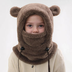 Face Cover Helmet Cap For Children Cold-proof Warm Balaclava
