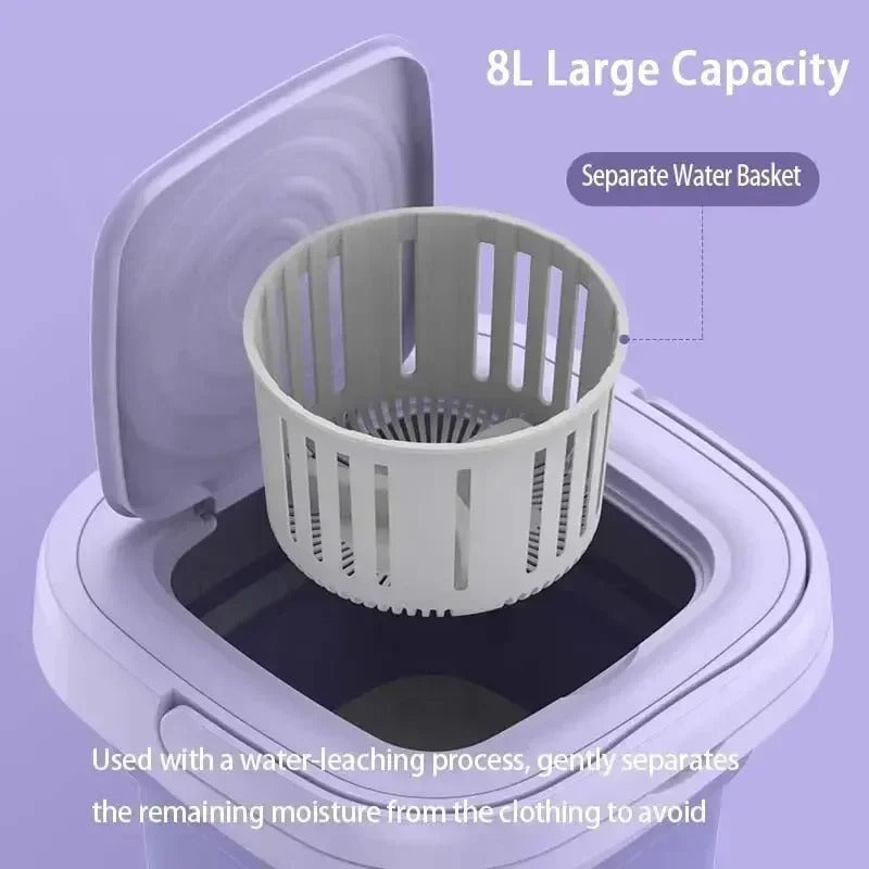 Foldable Mini Laundry Machine