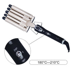 3 in 1 Deep Reversible Big and small wave styles Waver Curling iron