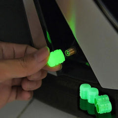 Car Luminous Tire Valve Cap(4 pcs set)