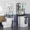 Bathroom Toilet & Balcony Washing Machine Storage Rack
