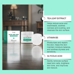 Glycolic Acid Cotton Pads Shrink Pores Blackhead Removal Oil