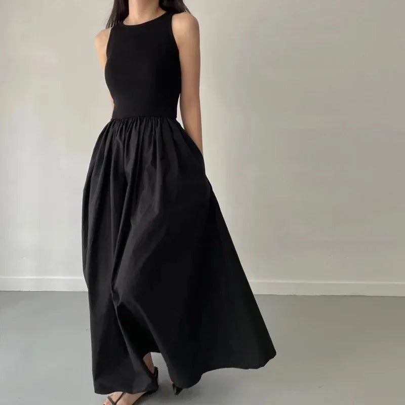 New Summer Female Fashion Style Dress Simple Elegant