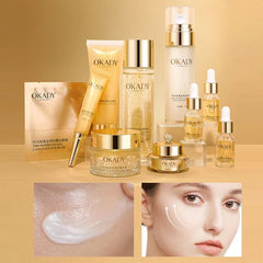 10 Piece Set Hydrating Skin Care Set Box Moisturizing Repair Cosmetics