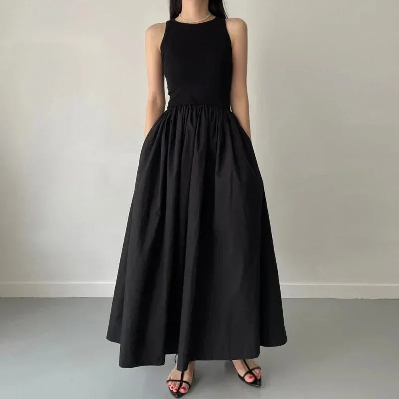 New Summer Female Fashion Style Dress Simple Elegant