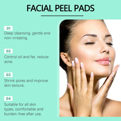 Glycolic Acid Cotton Pads Shrink Pores Blackhead Removal Oil