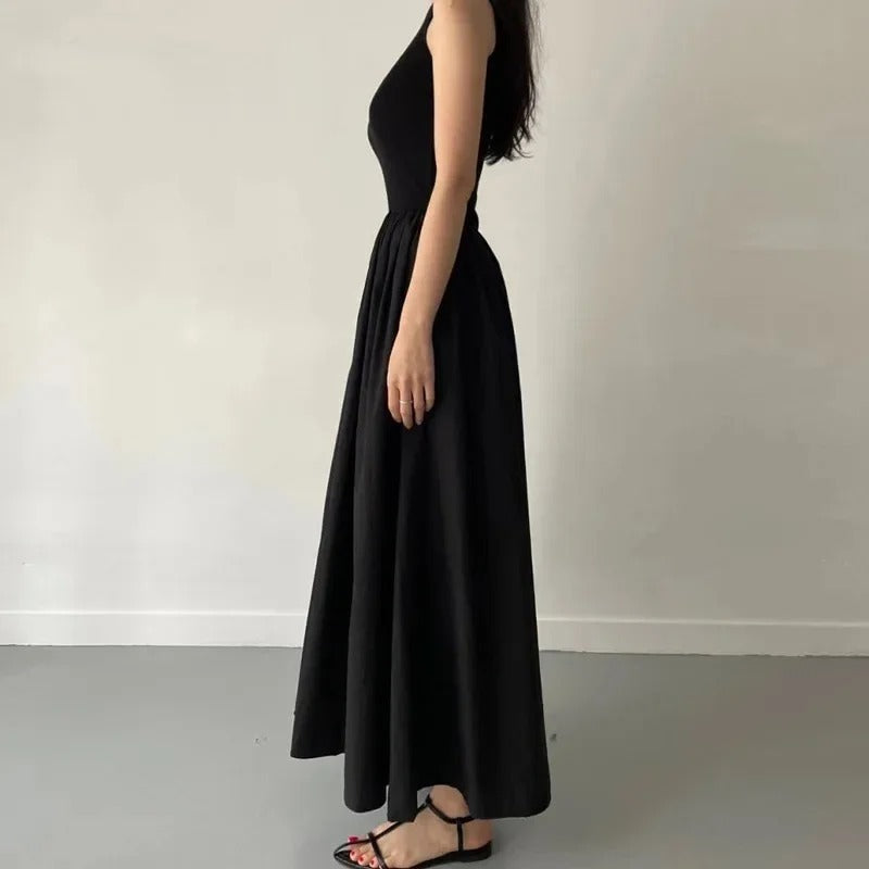 New Summer Female Fashion Style Dress Simple Elegant