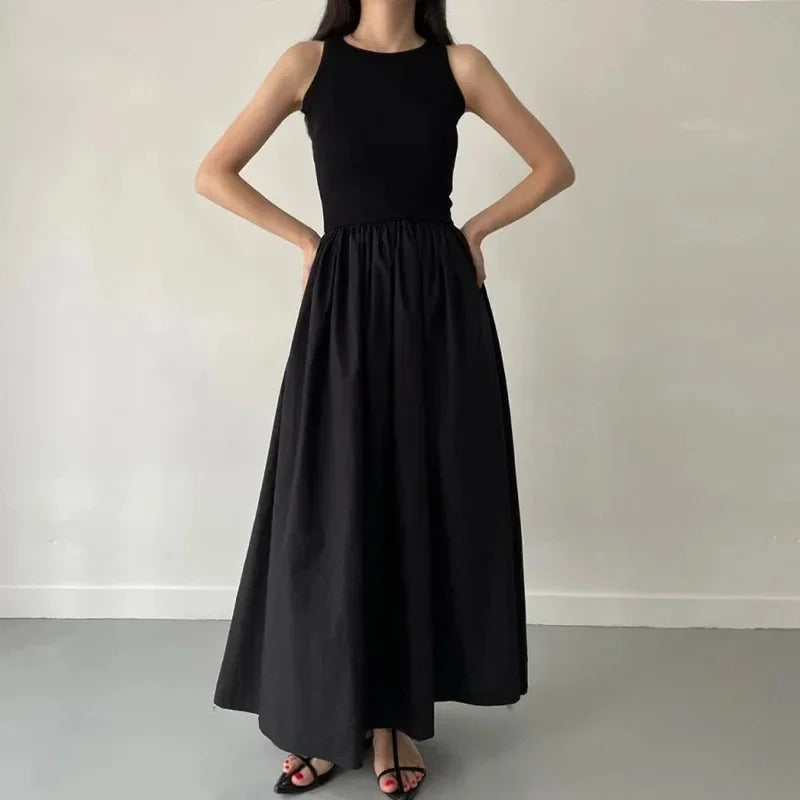New Summer Female Fashion Style Dress Simple Elegant