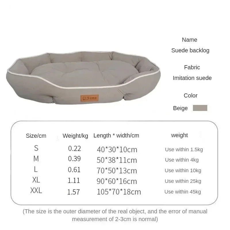 Pet Sofa Sleeping Bed Large Dog Bed House for Cats